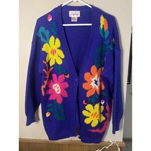 Vintage Floral Cardigan